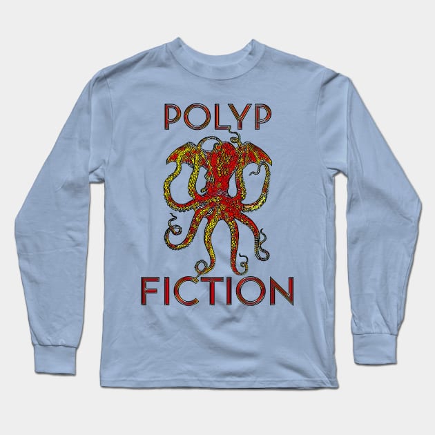 Polyp Fiction Long Sleeve T-Shirt by kenrobin